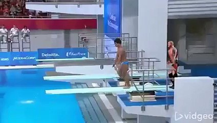 Philippine Diving Team VS Pro Wrestler REALLY FUNNY!