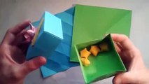 Como fazer caixa de Papel com origami
