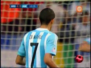 Argentina vs. Jamaica: Higuaín marcó el 1-0 ante los caribeños