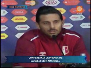 Claudio Pizarro: “Me visualizo jugando ante Colombia”