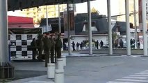 Perú vs. Colombia: 'cafeteros' llegaron a Temuco con máxima seguridad (FOTOS/VIDEO)