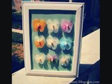 Nylon butterflies- Nylon flowers tutorials (How to make stocking crafts)
