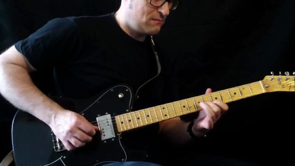 Country guitar instrumental tutorial - chicken pickeroni