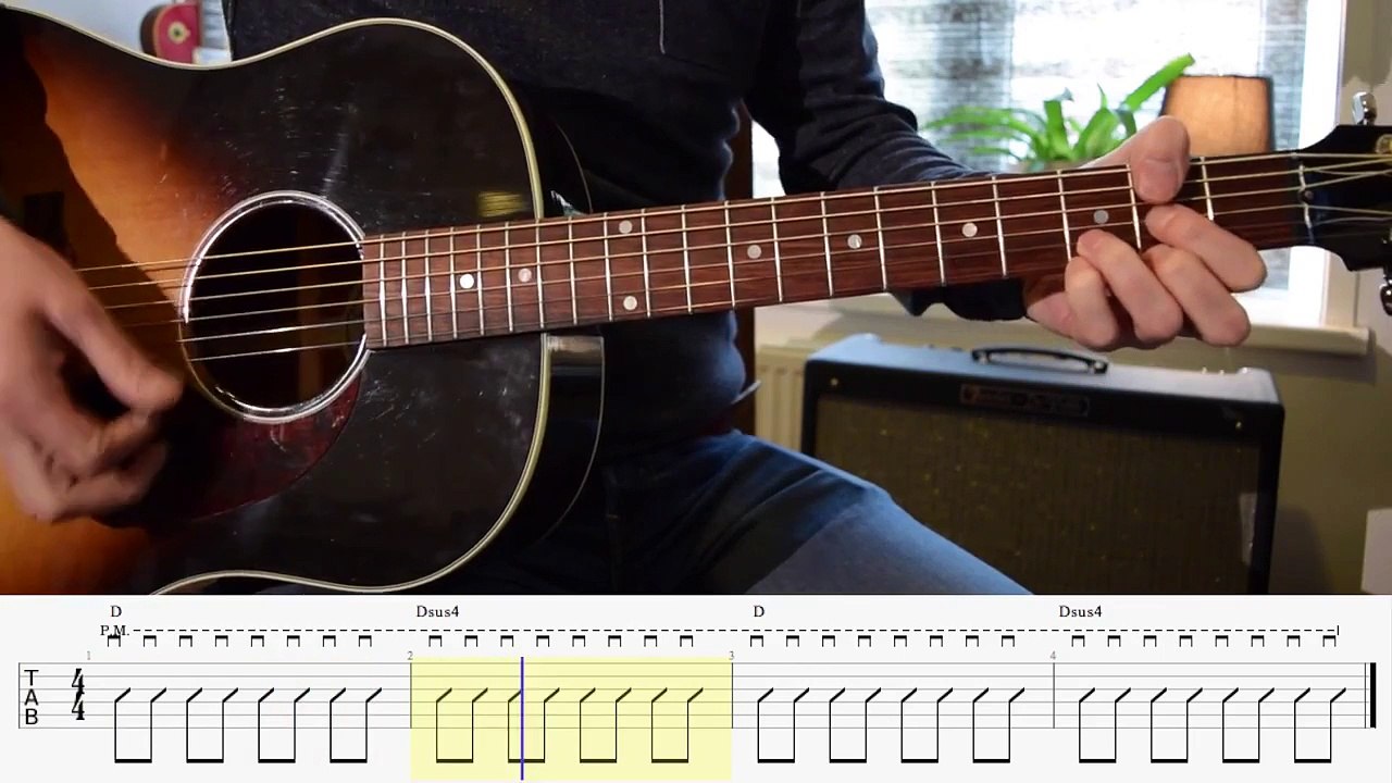 Guitar Tutorial FourFiveSeconds - Rihanna, Kanye West and Paul McCartney