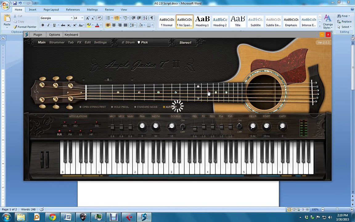 Ample Guitar 2.0 Tutorial Video