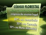 Jornal Nacional: projeto que muda Código Florestal é aprovado na Câmara