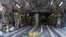 U.S. Air Force Paratroopers Getting Ready to Jump