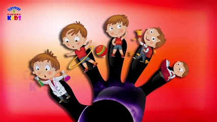 The Finger Family (Daddy Finger) - Original Version | Family Sing Along - Fingertip Rhymes TV