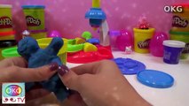 How to Make Play-Doh Snowman with Queen Elsa [Disney] [Frozen] by HobbyKidsTV