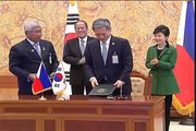 Signing of Agreements, Republic of Korea 10/17/2013