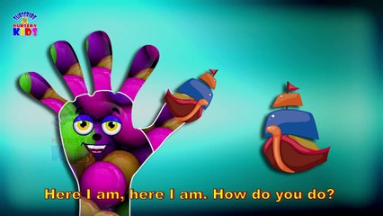 Ship Finger Family Nursery kids rhymes | Ship Finger family songs children rhymes