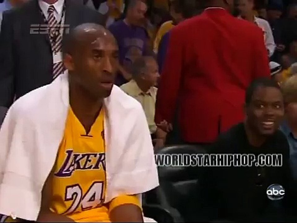 Kobe Bryant Ignores Chris Rock - video Dailymotion