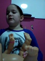2015 Karina Valk rotina da Baby Alive Isadora