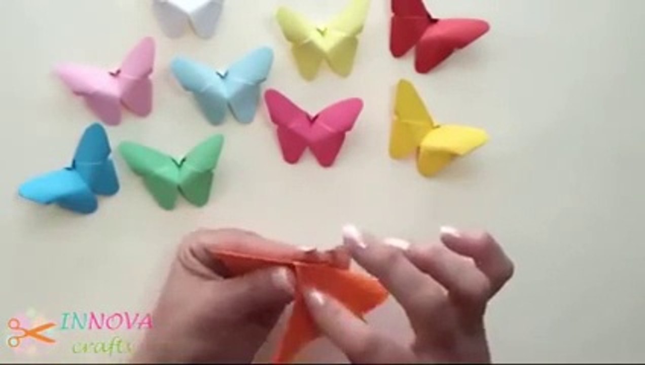 Paper Butterfly How To Make