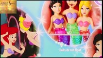 Ariel's Floating Fountain Little Mermaid Sisters Color Changers & Fairytale Float DisneyCarToys
