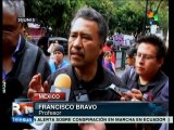 Maestros y activistas de México rechazan evaluación docente