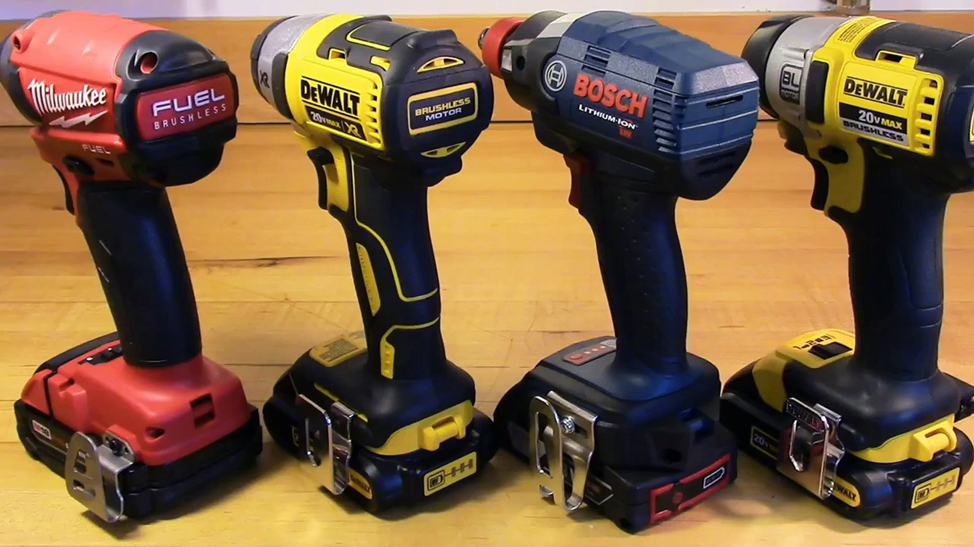 Impact Bit Removal One Hand: Milwaukee FUEL, DeWalt and Bosch - video Dailymotion