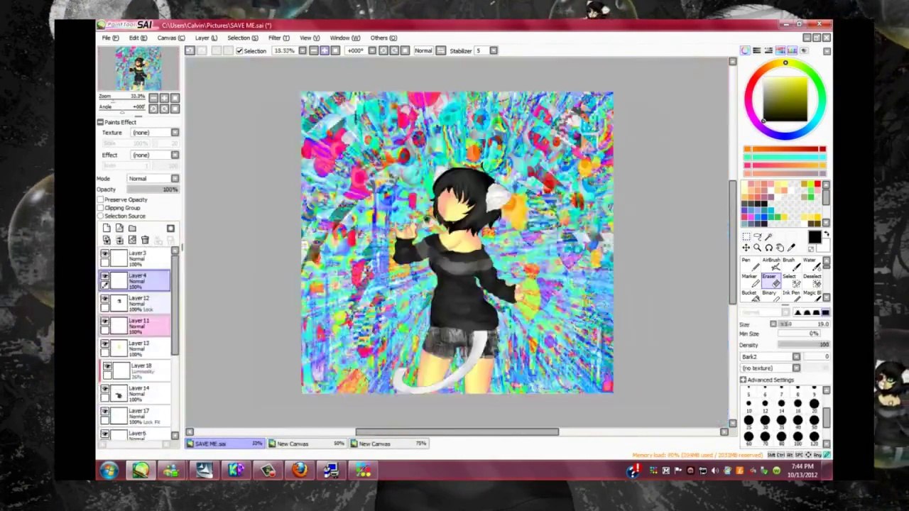 Save Me Anime Speedpaint (2012)