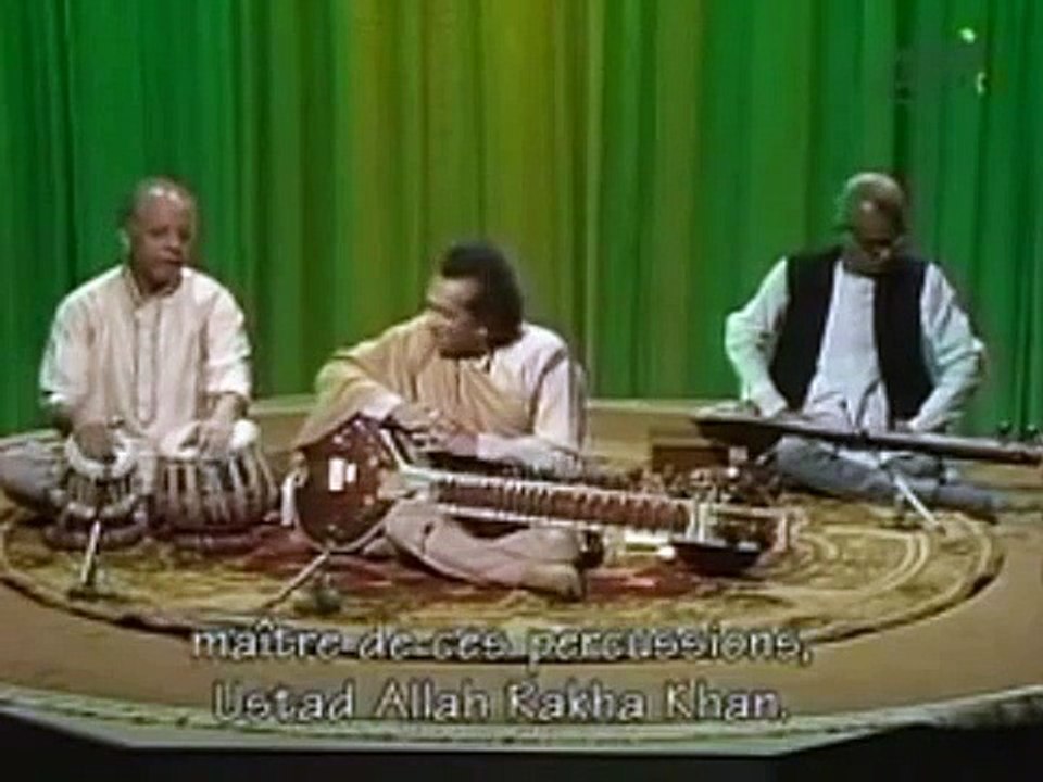 Ustad Allah Rakha and Ravi Shankar Explaning tabla taal - video Dailymotion