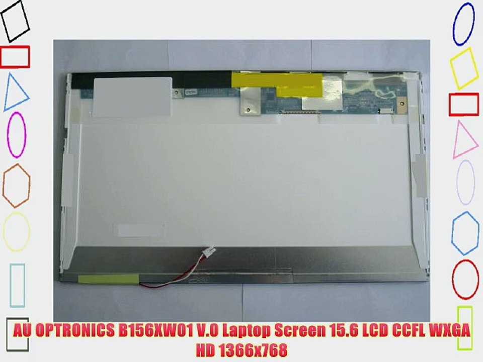 AU OPTRONICS B156XW01 V.0 Laptop Screen 15.6 LCD CCFL WXGA HD 1366x768