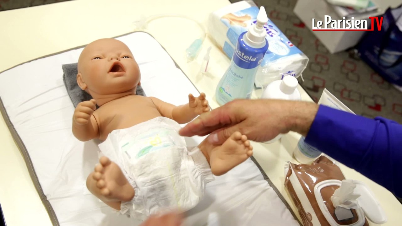 L'atelier du futur papa : comment changer bébé