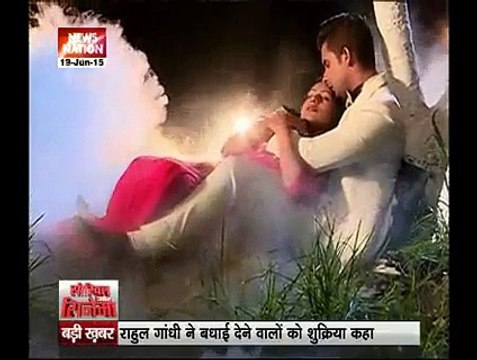 Sid Aur Roshni Dube Ek Doosre Ke Pyaar Main - Jamai Raja 20 June 2015