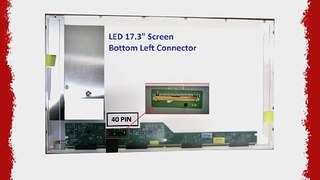 HP PAVILION 17-E017DX Laptop Screen 17.3 LED BOTTOM LEFT WXGA