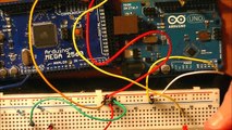 i2c communication between an Arduino Uno and an Arduino Mega 2560