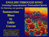 Practice English Listening | English Speaking | ESL Lessons | Learn Through Song Video Lesson 96
