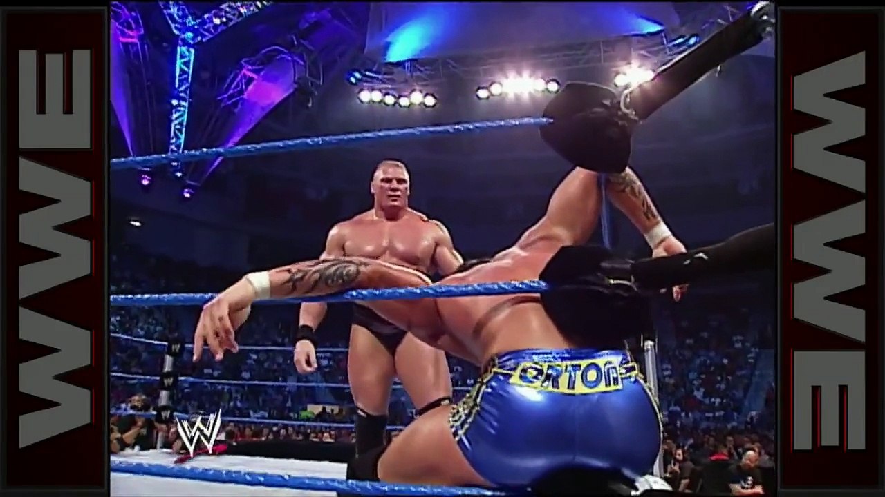 Brock Lesnar vs. Randy Orton- SmackDown_ September 5_ 2002