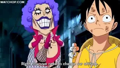 One Piece- Ivankov sees Dragon in Luffy