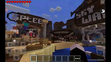 Mickey mouse plays minecraft