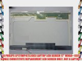 LG PHILIPS LP171WP4(TL)(B5) LAPTOP LCD SCREEN 17 WXGA  CCFL SINGLE (SUBSTITUTE REPLACEMENT