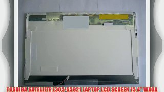TOSHIBA SATELLITE L305-S5921 LAPTOP LCD SCREEN 15.4 WXGA CCFL SINGLE (SUBSTITUTE REPLACEMENT