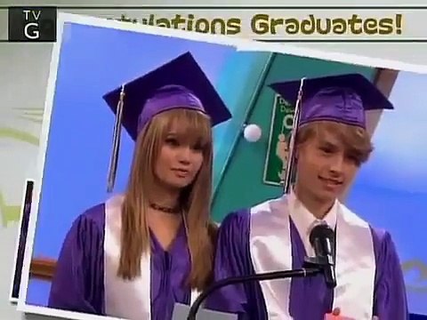Suite Life on Deck - Seven Seas High Yearbook (Ending of Graduation Finale)