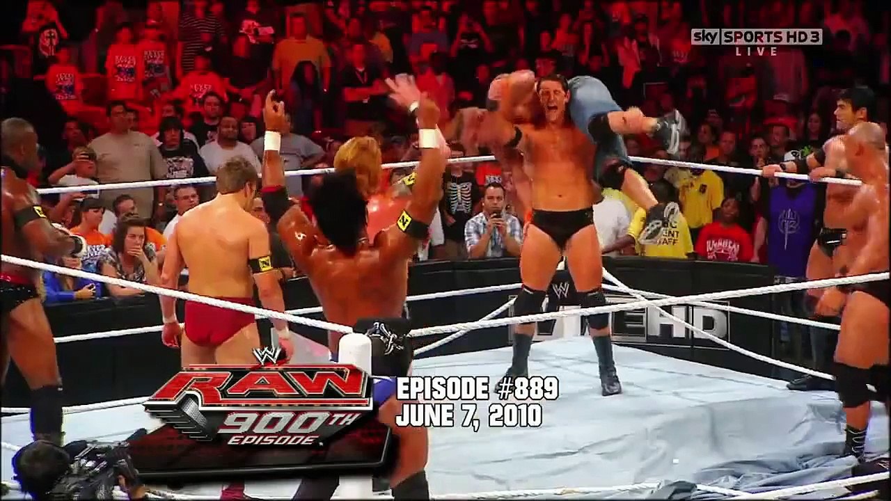 WWE Raw 30th August 2010 - The Nexus Attack, The Nexus backstage [720p DigitalDelboy]