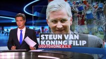 Steun van koning Filip - VTM Nieuws