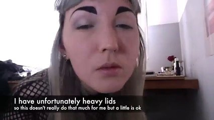 The Worst "Gothic" "Makeup" "Tutorial" ever! ∞ ft. music rambles and other such nonsense