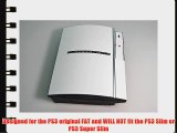 iCarbons White Carbon Fiber Vinyl Skin for FAT Playstation 3 PS3