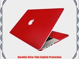 BodyGuardz Armor Carbon Fiber Full Body Stylish Protector for Apple MacBook Pro 13 w/Retina