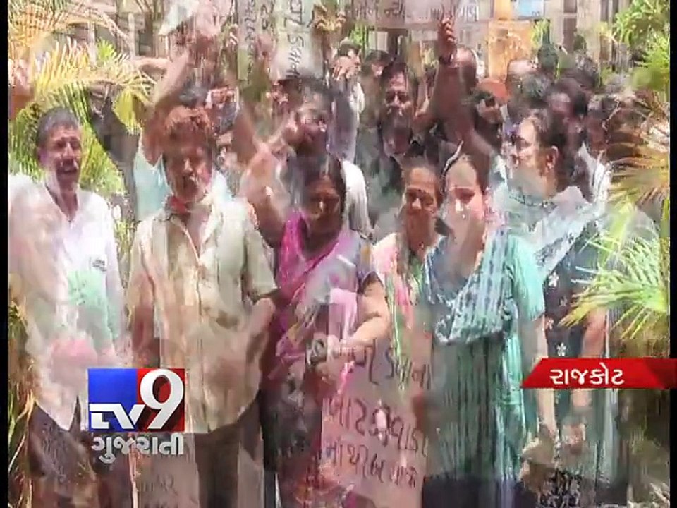 Maldhari leaders, Congress workers hold demonstrations against RMC over 292 missing cattle - Tv9