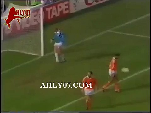 هدف منتخب أيرلندا في مرمي هولندا 1990 والذي أخرج مصر من كأس العالم
