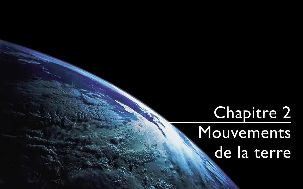 GEO4 - Révolution terrestre et saisons