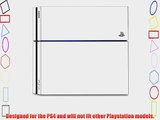 iCarbons White Carbon Fiber Vinyl Skin for Playstation 4 PS4