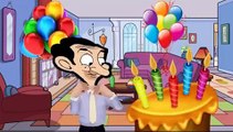 Happy Birthday Song Mr Bean Cartoon | Nursery Rhymes for Kids