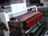 Auotomatic printing and folding napkin paper machine