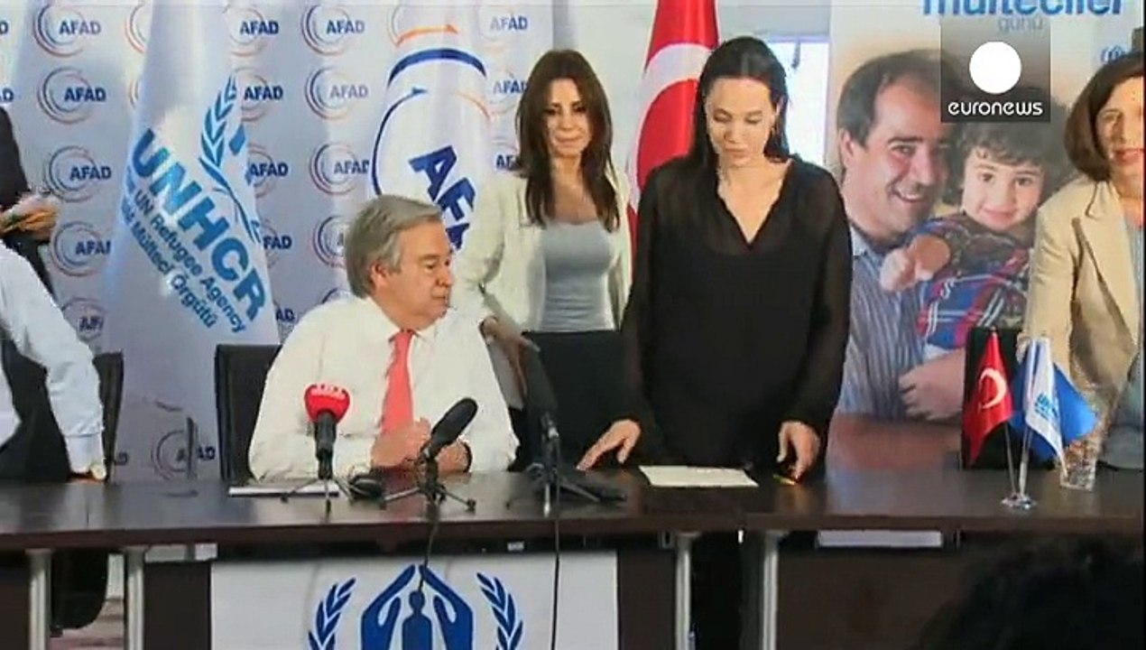 UNHCR: Angelina Jolie visits Turkey on World Refugee Day