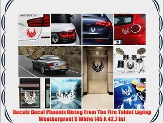 Download Video: Decals Decal Phoenix Rising From The Fire Tablet Laptop Weatherproof S White (45 X 42.7 In)