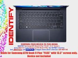 Decalrus - Samsung ATIV Book 9 Plus PLUS with 13.3 screen Full Body Lite BLUE Texture Brushed