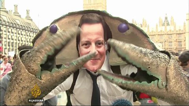 Thousands attend anti-austerity rallies across UK